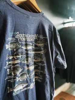 SEC Fish T-Shirt -Fashion Home Store image 16d22680 2df4 4b97 a50c 0afae2eb7c42