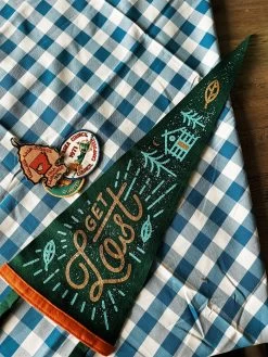 Oxford Pennant: Get Lost Pennant