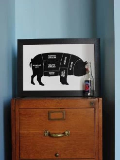 Old Try: Whole Hog Print - 13x20 -Fashion Home Store image 1b6d73ce 4351 454d 94a0 1859e3c39670