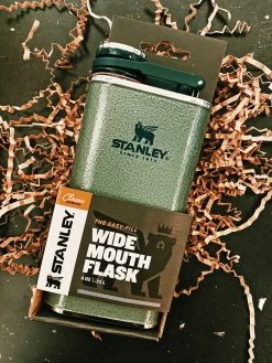 Stanley: Classic Wide Mouth Flask - Hammertone Green -Fashion Home Store image 1be58073 7db3 429b 90d6 770b98fc3964