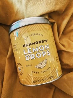 Hammond's Candies: Lemon Drops Tin