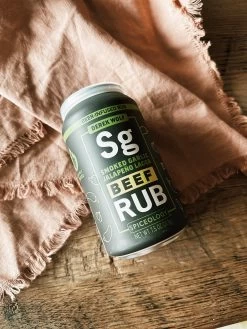 Spiceology: Smoked Garlic Jalapeno Lager Beef Rub