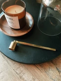 Engraved Brushed Gold Snuffer -Fashion Home Store image 28c7fee0 87a9 4248 b156 b1f4dc73e57a