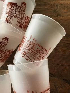 University Of Arkansas Campus Skyline Reusable Cups -Fashion Home Store image 2b04ee13 7d06 4df3 a44f a8d4f08a2fad