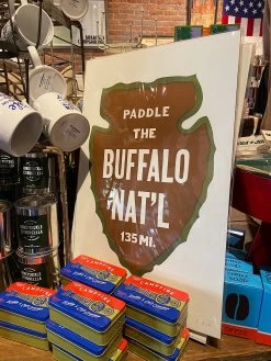 Old Try: Paddle Buffalo Print - 13x20 -Fashion Home Store image 2b1f2c6d a7a8 45d3 a47e aec7733a3b32