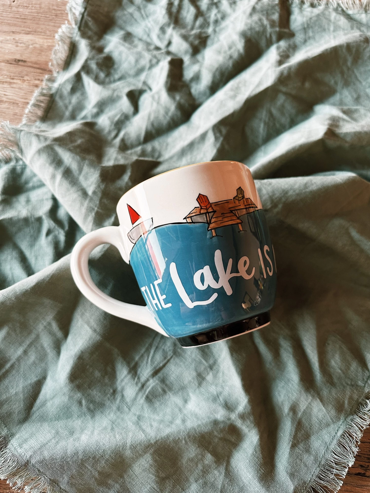 The Lake Is My Happy Place Mug 1 The Lake Is My Happy Place Mug