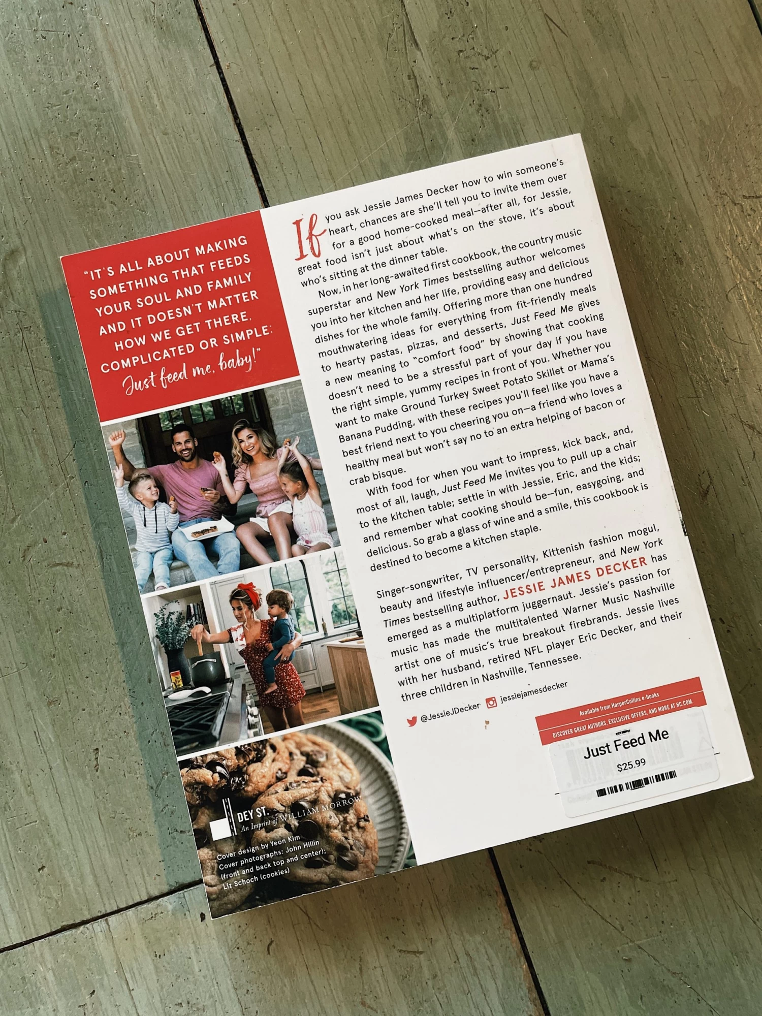 Harper Collins Just Feed Me 5 Harper Collins Just Feed Me - Image 5