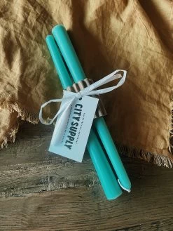 Taper Candle Set - Seafoam
