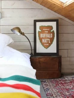 Old Try: Paddle Buffalo Print - 13x20 -Fashion Home Store image 3b3b9fe6 3c71 4538 94d0 5411f359ea88