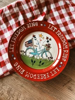 Let Freedom Ring Plate