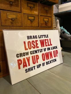 Old Try: Brag Little Print - 13x20 -Fashion Home Store image 45a7e9c5 2f11 4937 b66f f3859c31d36b