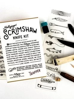 Mollyjogger: Scrimshaw Knife Kit