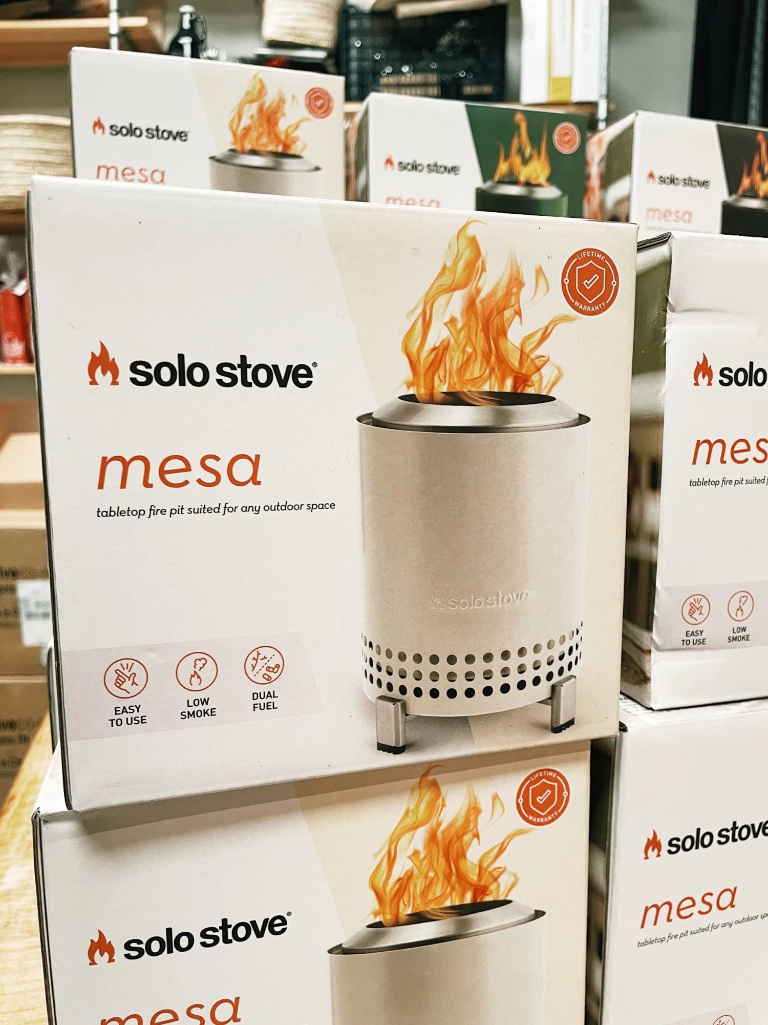 Solo Stove: Mesa Tabletop Fire Pit - Bone 2 Solo Stove: Mesa Tabletop Fire Pit - Bone - Image 2