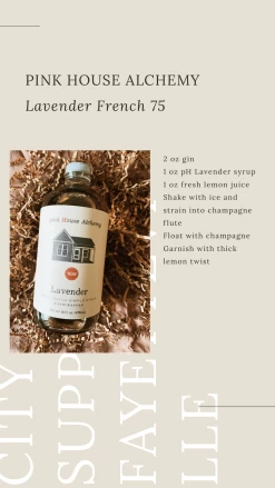 Pink House Alchemy: Lavender Syrup -Fashion Home Store image 4c5d3e48 bf3e 4bc3 9ae6 a7e8379a6eaa