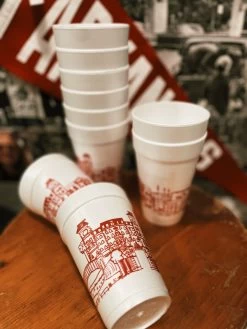 University Of Arkansas Skyline Foam Cups -Fashion Home Store image 4ee40f18 ae22 4b69 b512 0e2127b8fc49