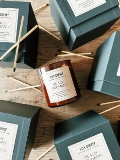 City Supply X Lost & Found Collective: Peach Orchard Candle