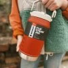 Stanley: Ice Flow Flip Straw 64oz Jug - Carnelian