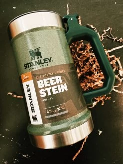 Stanley: The Bottle Opener Beer Stein - Hammertone Green -Fashion Home Store image 59d89e51 2fc7 423d 955a 0ff2eb6f6659