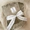 Little Giraffe: Luxe Baby Blanket - Flax