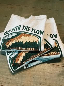 Go With The Flow Buffalo River Sweatshirt -Fashion Home Store image 62d7e1b3 71b2 465b 9f35 1a98b57b72d8