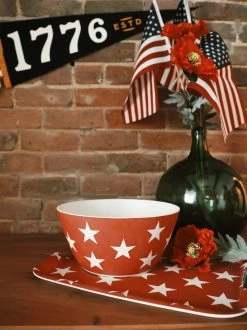 Red Star Reusable Bamboo Bowl -Fashion Home Store image 65a49e7e f332 4657 abfd 4a88eab07f65