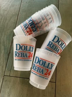 Dolly Reba '24 Resuable Cups -Fashion Home Store image 65eee490 6cb1 4b9e b811 18a930b39287