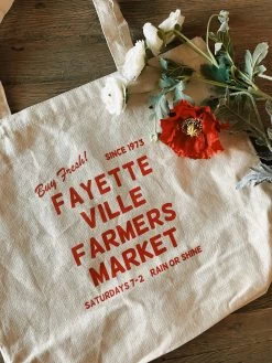 Fayetteville Farmers Market Buy Fresh Tote Bag -Fashion Home Store image 67c60a53 e2f9 4cf5 93a1 946c0a81938d