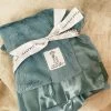 Little Giraffe: Luxe Baby Blanket - Cornflower