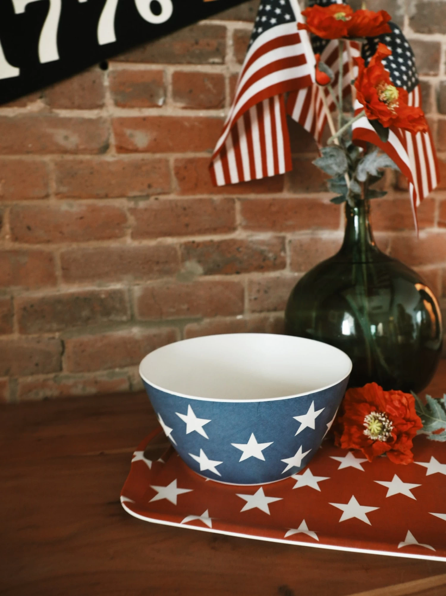 Blue Star Reusable Bamboo Bowl 2 Blue Star Reusable Bamboo Bowl - Image 2