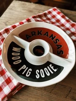 Arkansas Chip + Dip Platter -Fashion Home Store image 761e6cb8 f20a 4cc9 9fa3 3a59f4a96cd4
