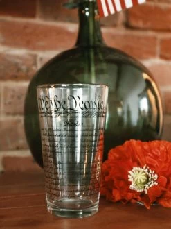 We The People Pint Glass