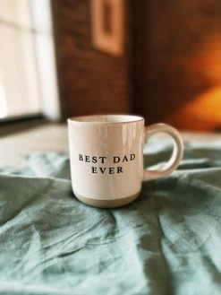 Best Dad Ever Stoneware Coffee Mug