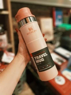 Stanley: Trigger Action Travel Mug - Limestone -Fashion Home Store image 91fe4fad cf7a 4108 865d 839d16a28d5c