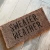 Sweater Weather Doormat