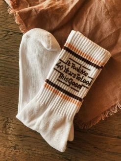The Bee & The Fox: It Took Me 40 Years To Look This Good Socks