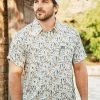 Burlebo: Performance SS Button Up - Deer Scenery