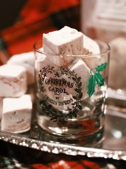 A Christmas Carol Rocks Glass