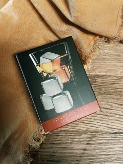 Stainless Steel Cubes - Set Of 4