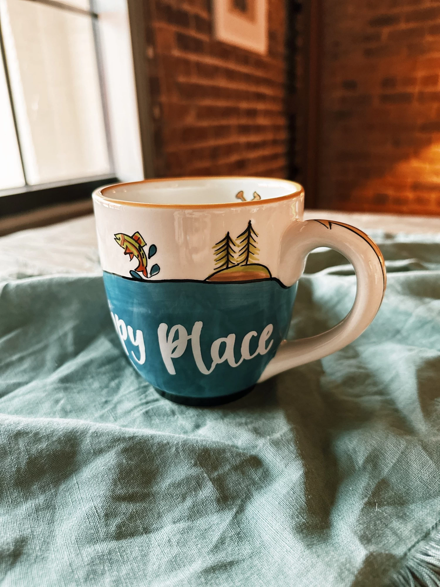 The Lake Is My Happy Place Mug 3 The Lake Is My Happy Place Mug - Image 3