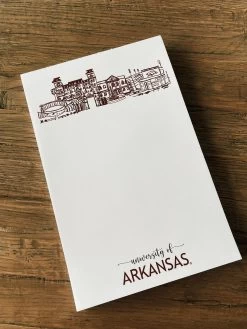 University Of Arkansas Campus Skyline Notepad -Fashion Home Store image b83f4c30 6df0 42b4 92fb 71fa40f32989