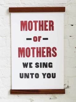 Old Try: Mother Of Mothers Print - 13x20 -Fashion Home Store image b84a96d2 c02e 44fb a92a b5746ab94f32