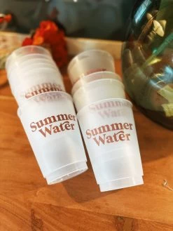 Summer Water Reusable Cups -Fashion Home Store image bae8cbce dc85 4126 9263 962d817b180e
