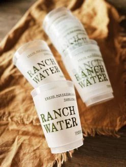Ranch Water Reusable Cups -Fashion Home Store image ca057721 cf93 40af 8d47 88e27c71caba