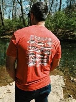 SEC Fish T-Shirt - Red -Fashion Home Store image d5e8e915 cb42 4e61 a4aa dfad397b0ea3