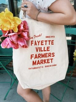Fayetteville Farmers Market Buy Fresh Tote Bag -Fashion Home Store image d78e2eb9 baa5 41e8 85cf 4bf6864538e2