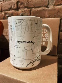 Fayetteville, AR Map Mug -Fashion Home Store image d9b0e81d f368 4d10 b5e1 53c918af8b4d