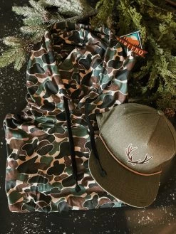 Burlebo: Performance Hoodie - Throwback Camo