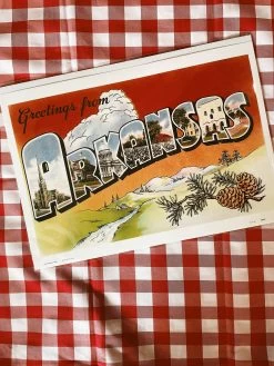 Greetings From Arkansas Art Print -Fashion Home Store image eb620498 5232 462f ad2d be94eda9e895