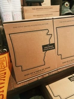 Arkansas State Plate -Fashion Home Store image eee4f3a3 45d0 4aa1 940c 2ac7409b6fe4