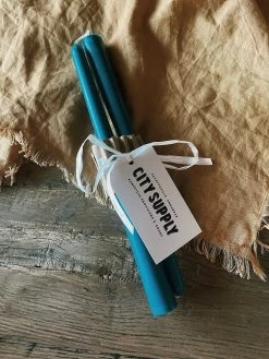 Taper Candle Set - Teal